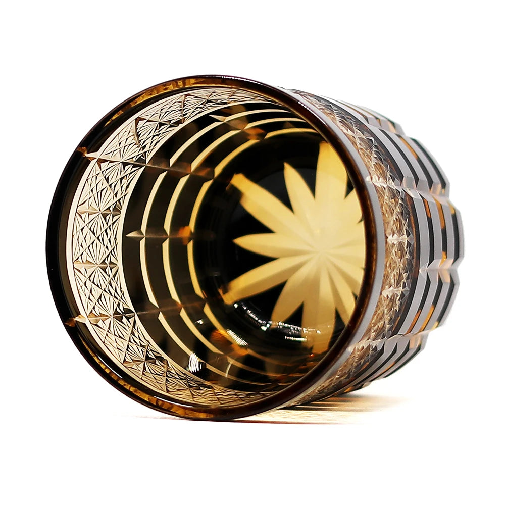 Ly Thủy Tinh Whiskey Edo Kiriko