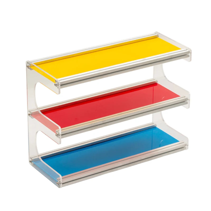 Kệ Lưu Trữ Acrylic Ba Tầng