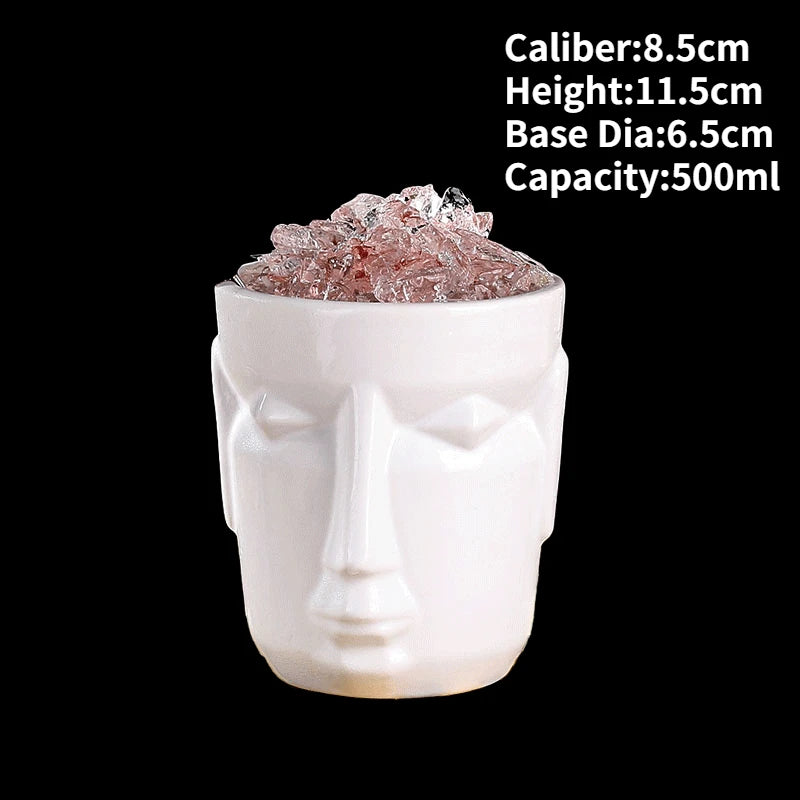 Ly Sứ Tiki Mug Moai