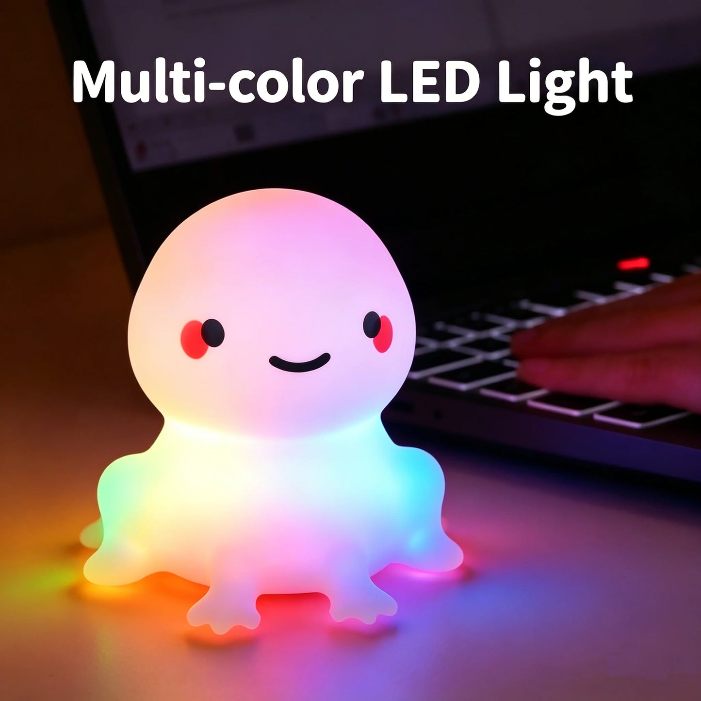 Đèn Ngủ LED Hình Ếch Silicone