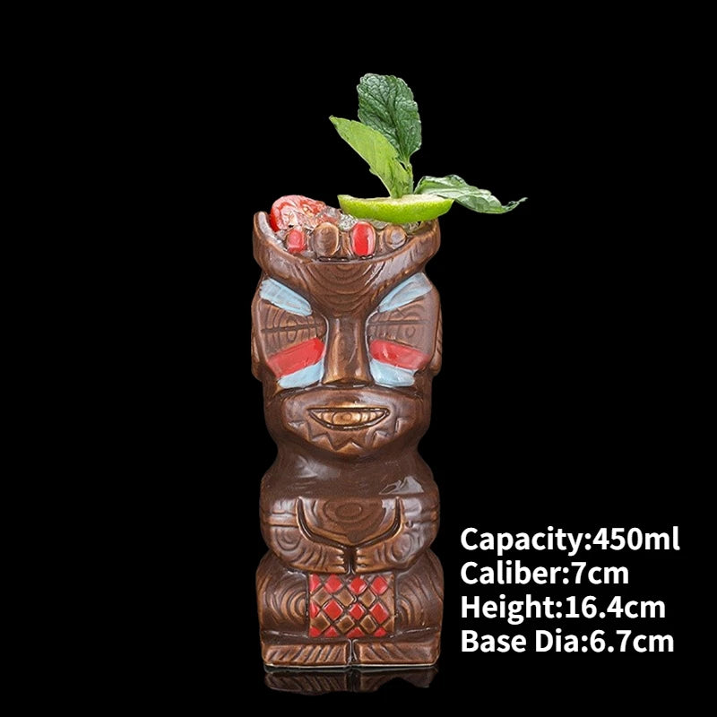Ly Sứ Tiki Mug Moai