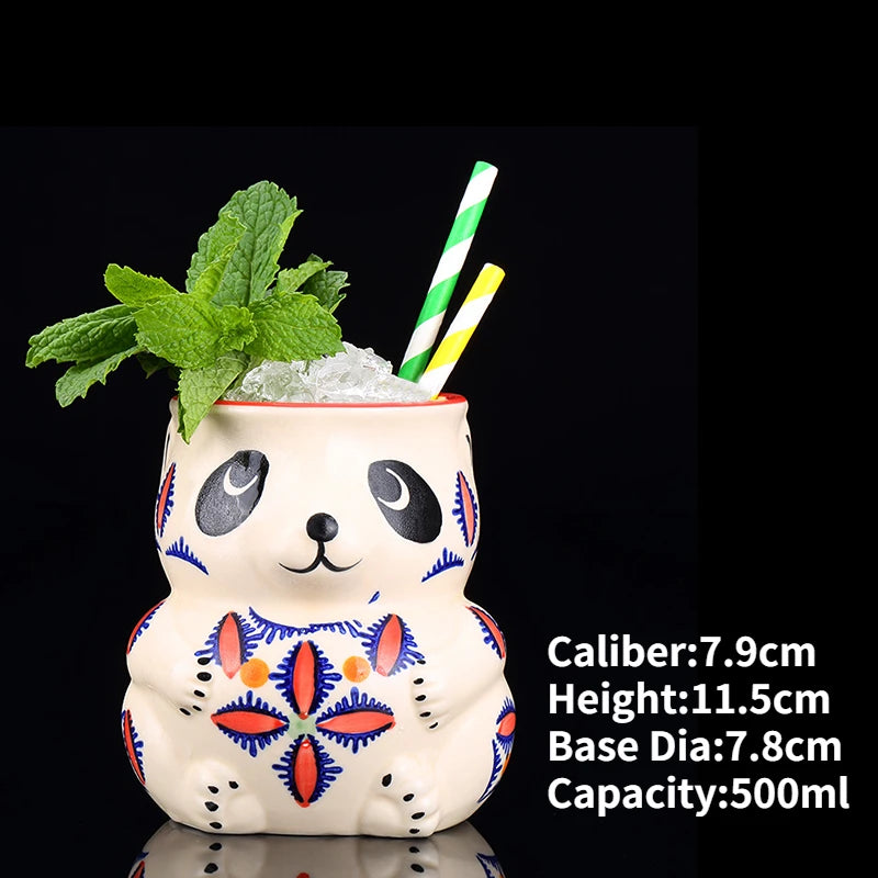 Ly Sứ Tiki Mug Moai
