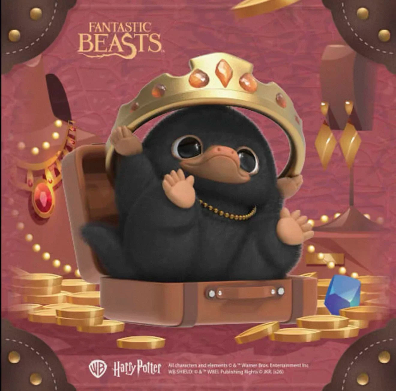Blind Box Niffler Chính Hãng Series Bảo Tàng Trang Sức