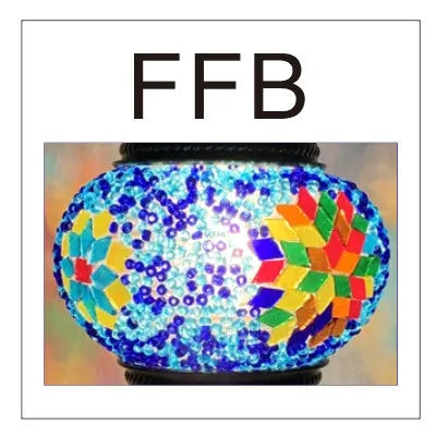Bộ Nguyên Liệu Tự Làm Đèn Bàn Khảm Mosaic