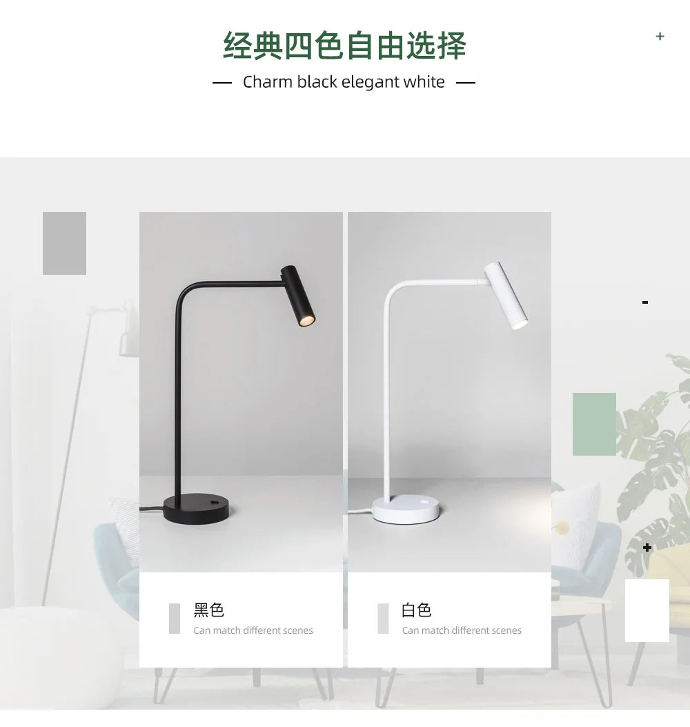 Đèn Bàn LED Bắc Âu