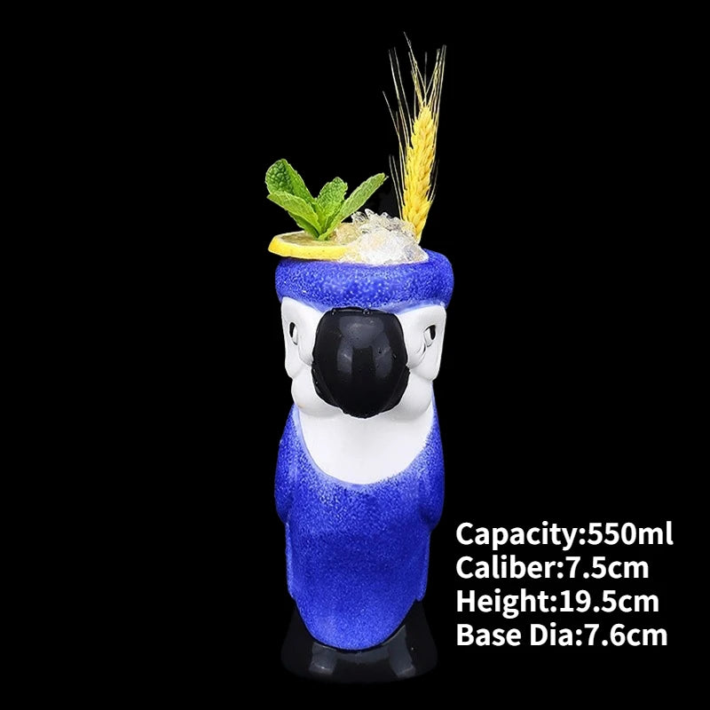 Ly Sứ Tiki Mug Moai