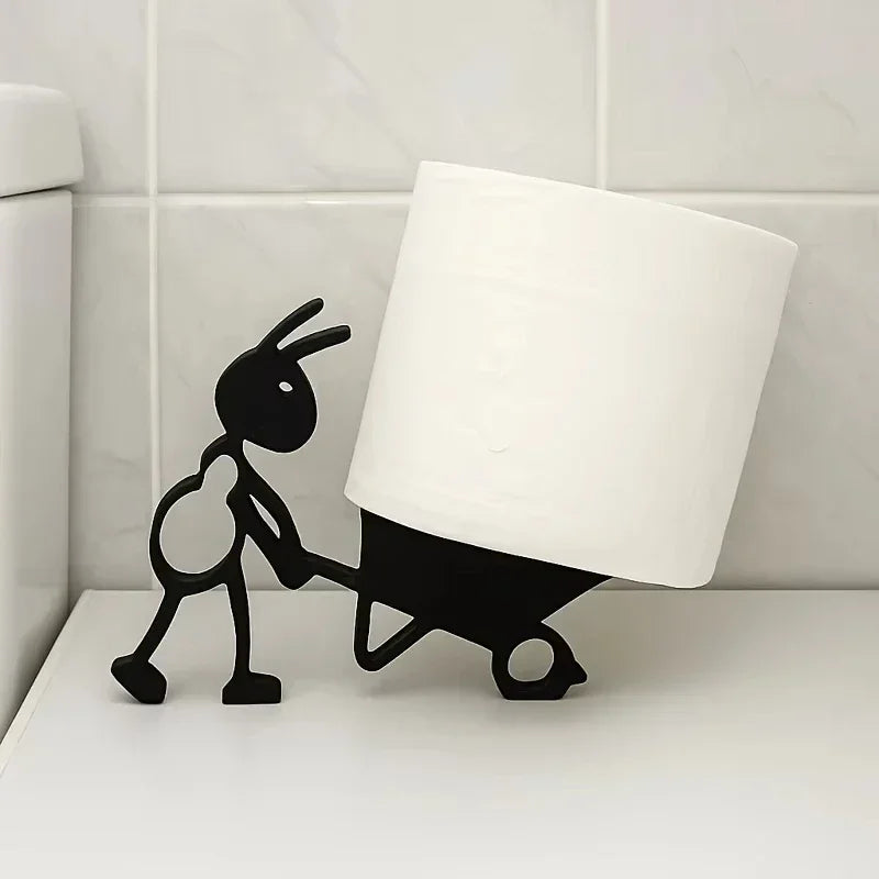 Giá Để Giấy Vệ Sinh Hình Thỏ Đẩy Xe