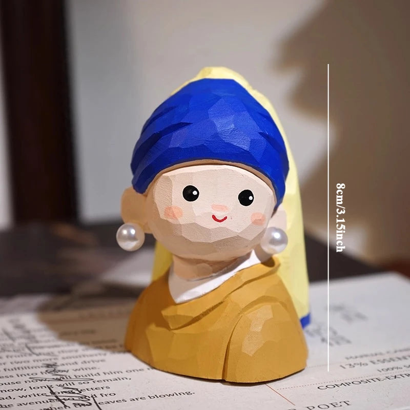 Tượng Gỗ Điêu Khắc Thủ Công Hình Động Vật