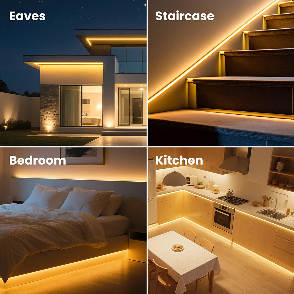 Đèn LED COB Neon Dây Linh Hoạt