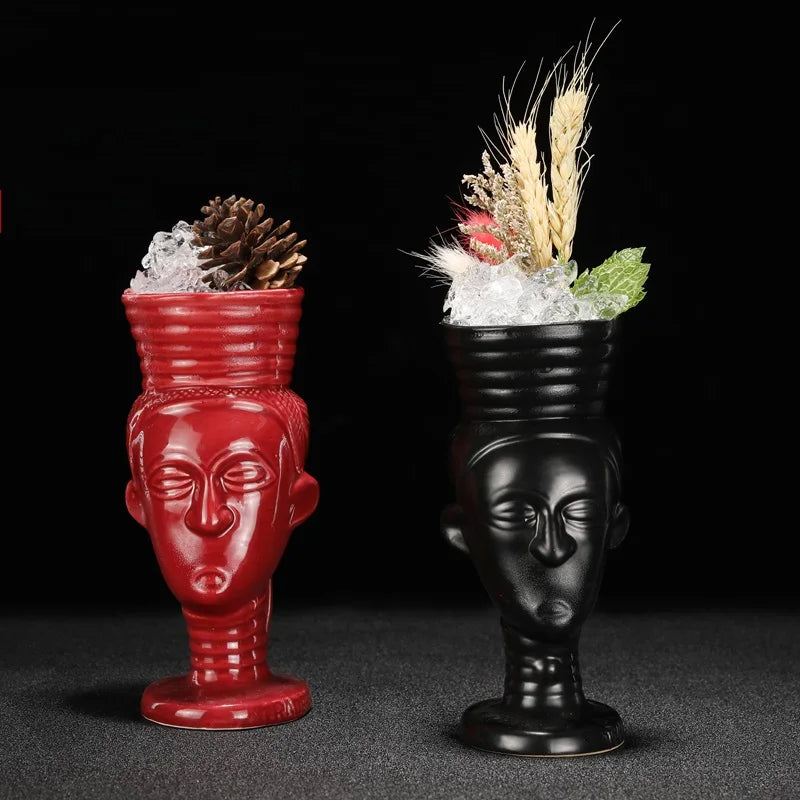 Ly Sứ Tiki Mug Moai