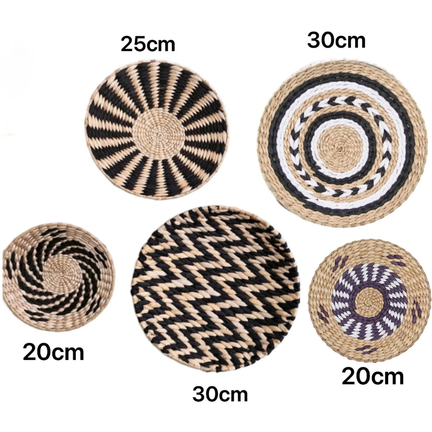Đồ Treo Tường Boho Bằng Cỏ Tự Nhiên