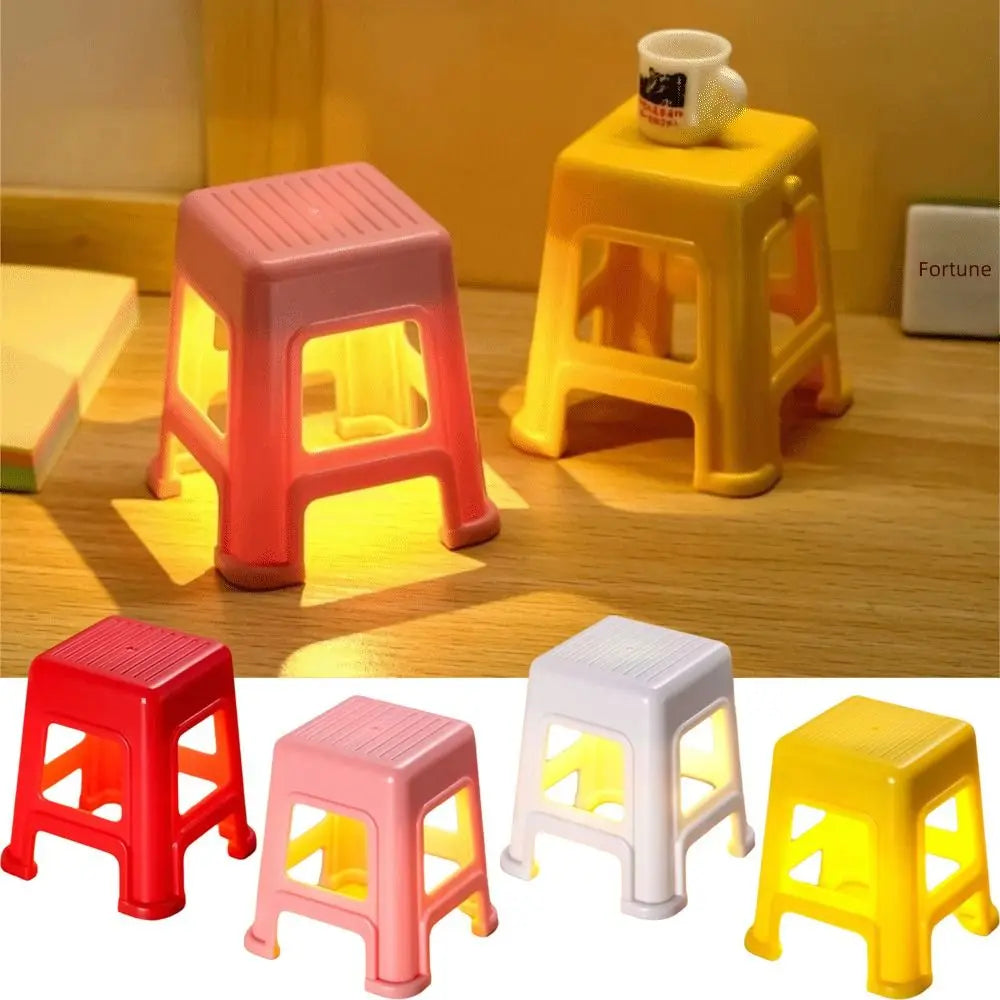 Đèn Ngủ LED Hình Ghế Đẩu Mini