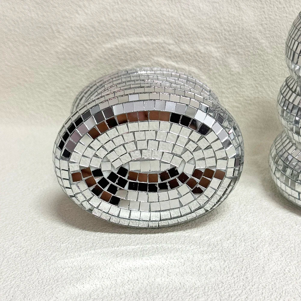 Bình Hoa Disco Ball Xoắn Ốc