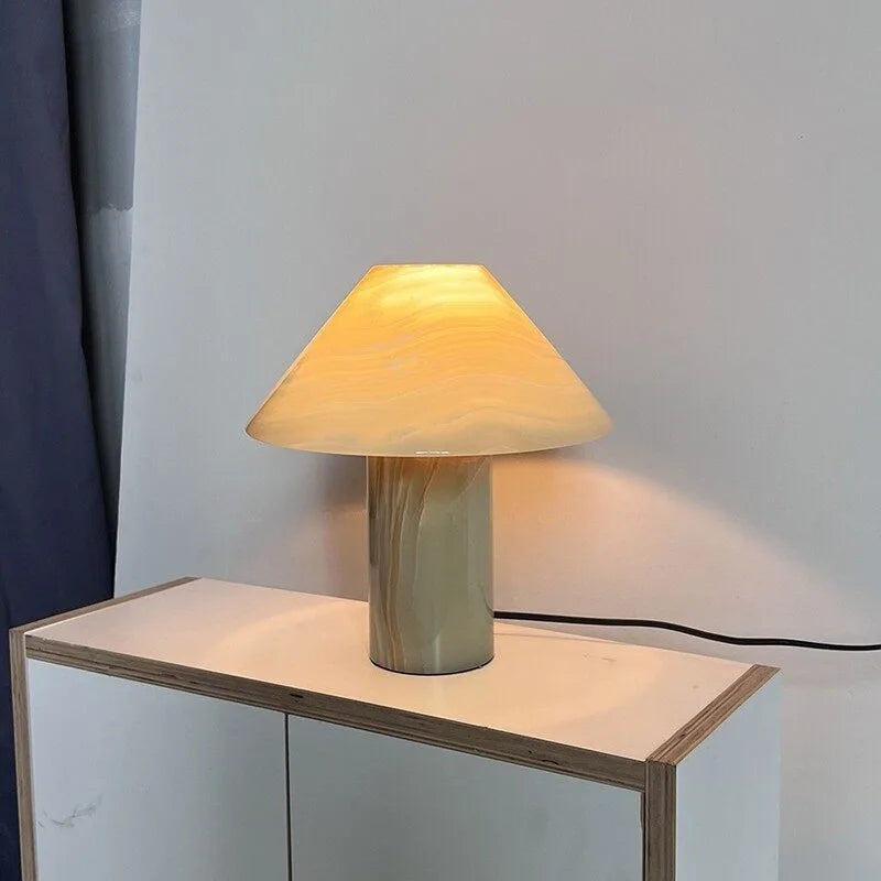 Đèn Bàn Đá Cẩm Thạch