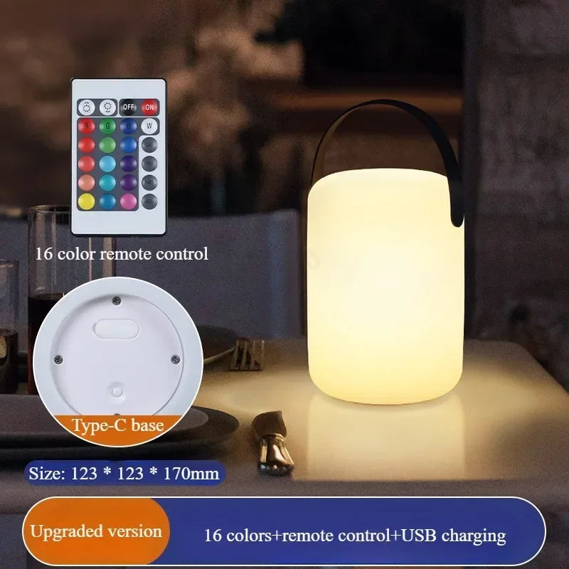 Đèn Bàn LED Điều Khiển Từ Xa