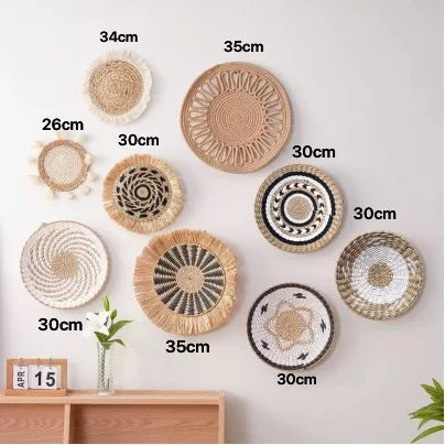 Đồ Treo Tường Boho Bằng Cỏ Tự Nhiên