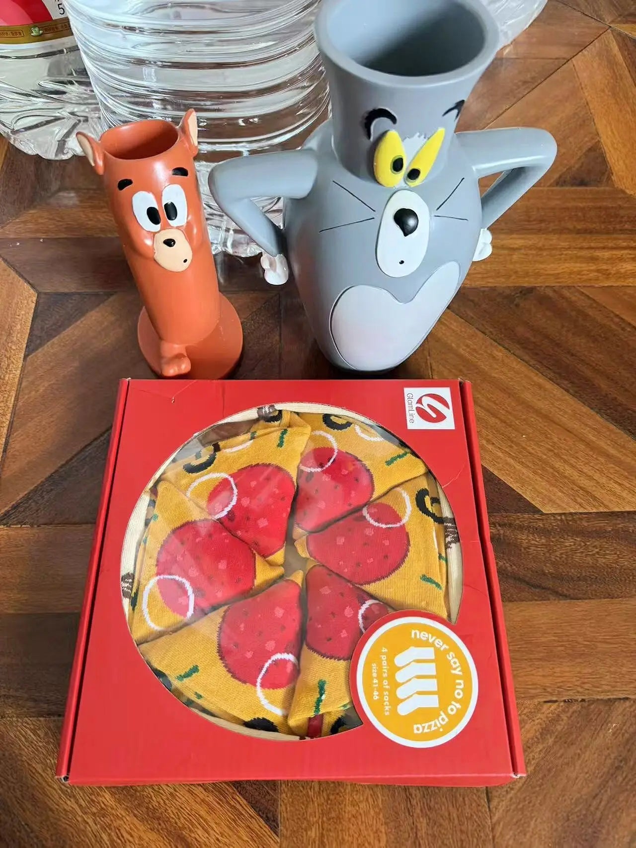 Bình Hoa Mô Hình Tom & Jerry