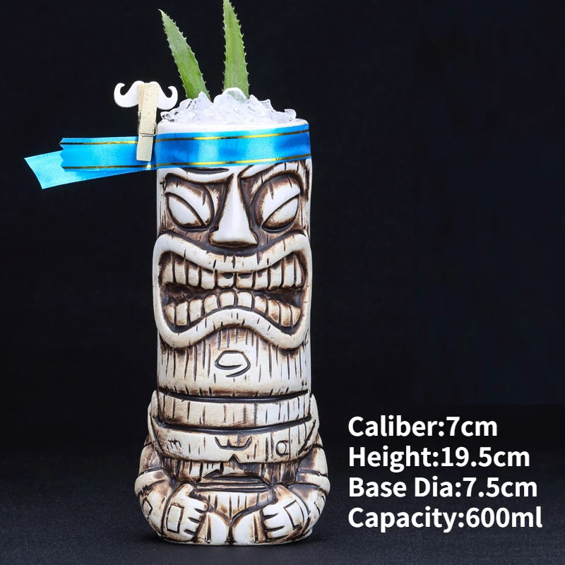 Ly Sứ Tiki Mug Moai