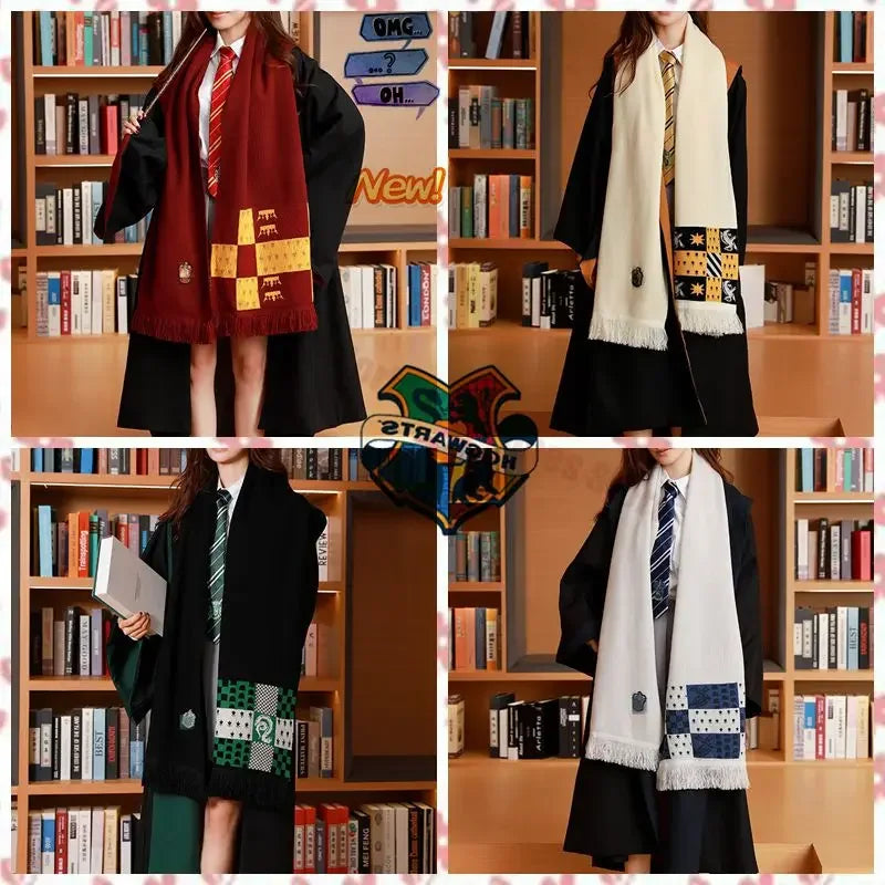 Khăn Len Choàng Cổ Harry Potter Bản Dày