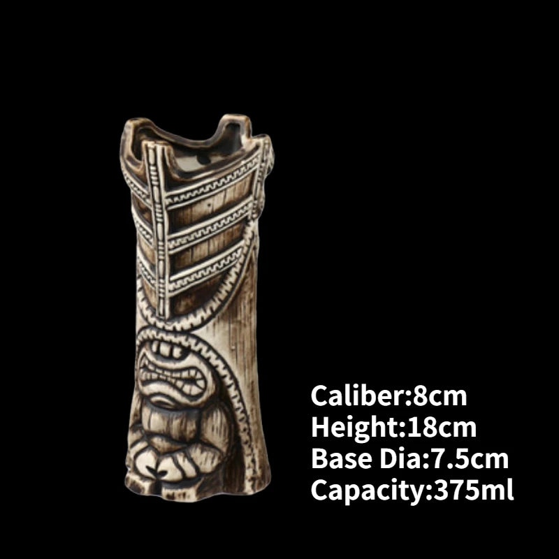 Ly Sứ Tiki Mug Moai