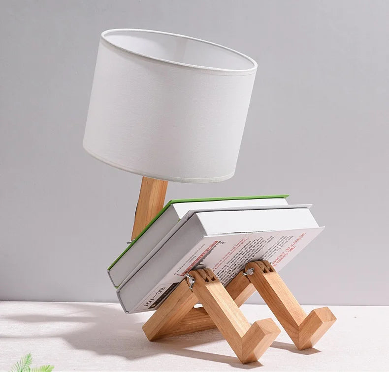 Đèn Bàn Hình Robot Có Thể Điều Chỉnh