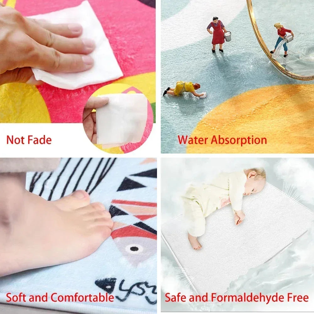 Thảm Trải Sàn Họa Tiết Động Vật