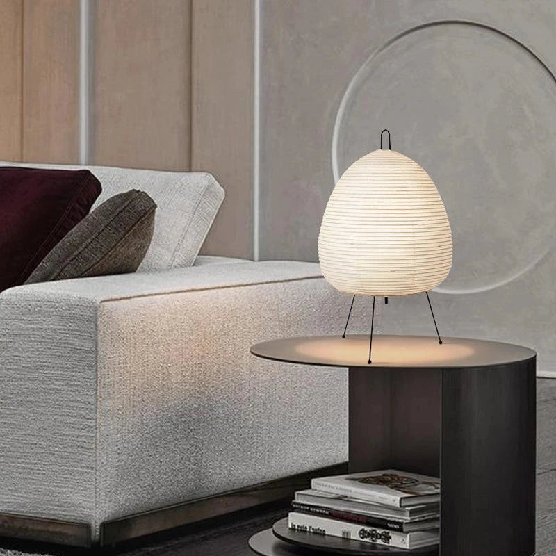 Đèn Bàn LED Giấy Xuyên Sáng