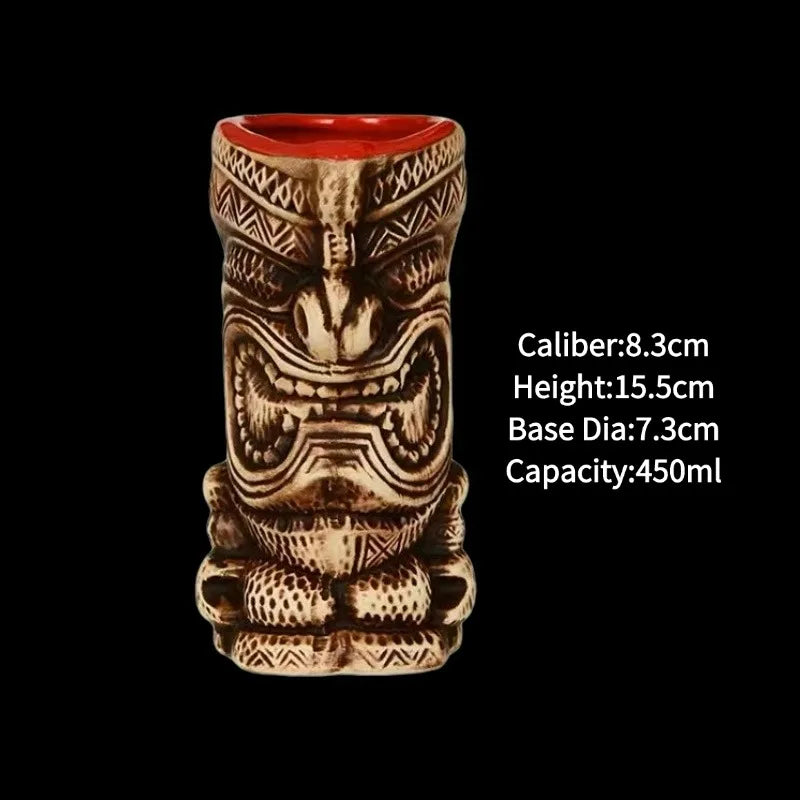 Ly Sứ Tiki Mug Moai