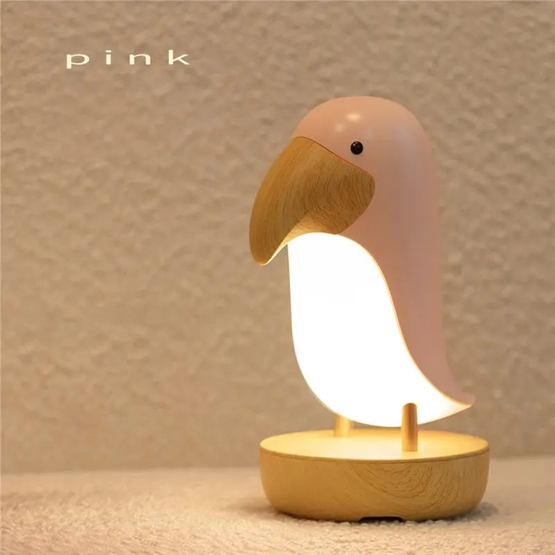Đèn Ngủ LED Hình Chim Toucan