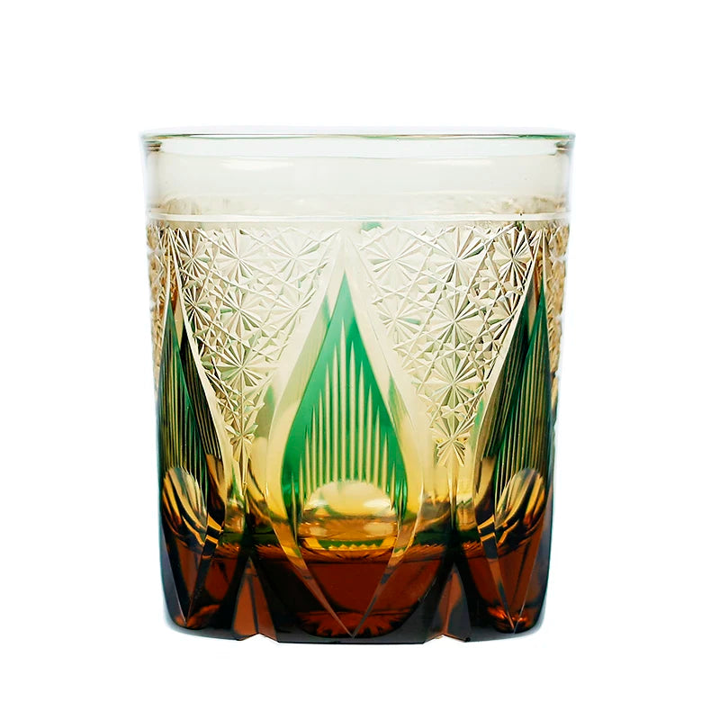 Ly Thủy Tinh Whiskey Edo Kiriko