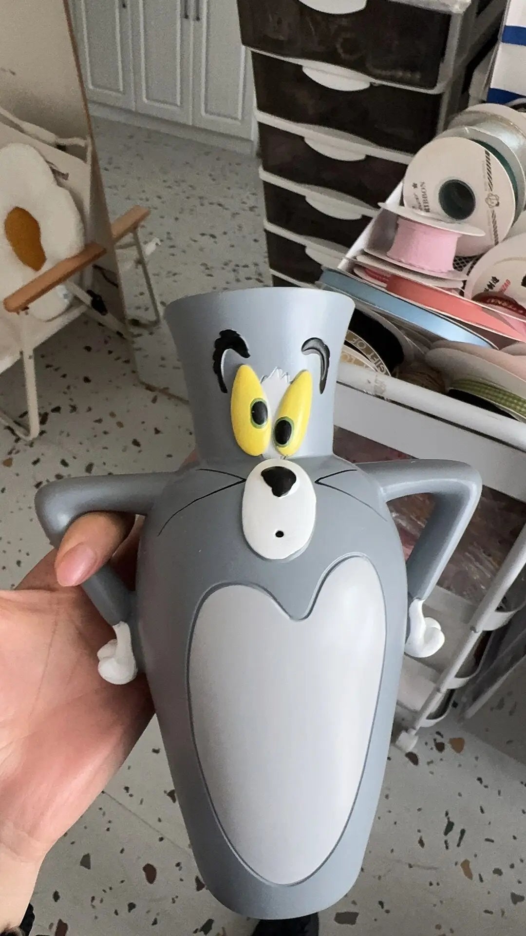 Bình Hoa Mô Hình Tom & Jerry