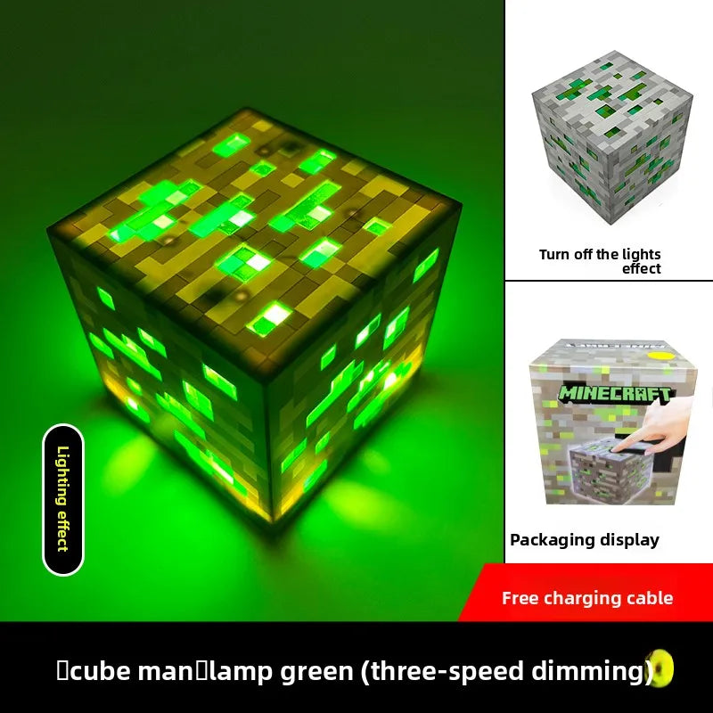 Đèn Ngủ LED Khối Pixel