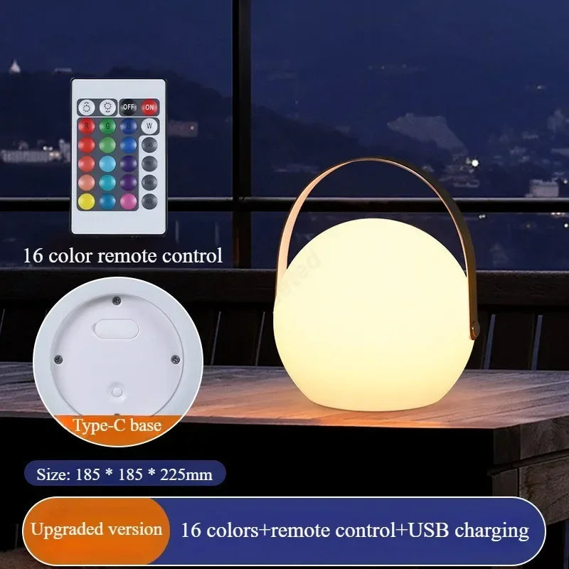 Đèn Bàn LED Điều Khiển Từ Xa