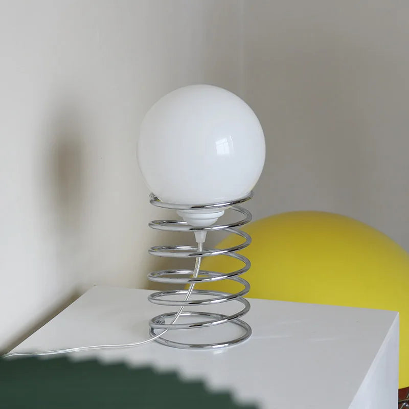 Đèn Bàn Thủy Tinh Phong Cách Bauhaus