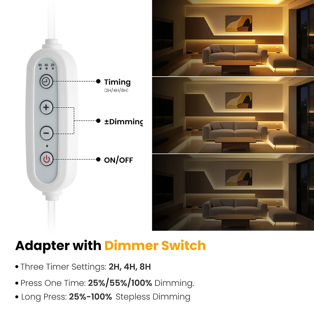 Đèn LED COB Neon Dây Linh Hoạt