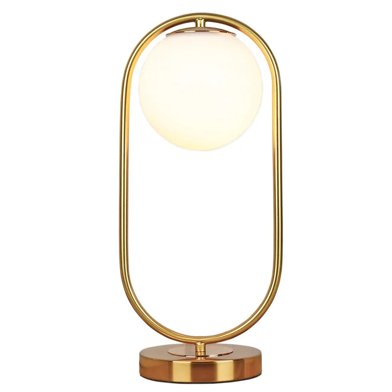 Đèn Bàn LED Bóng Thủy Tinh