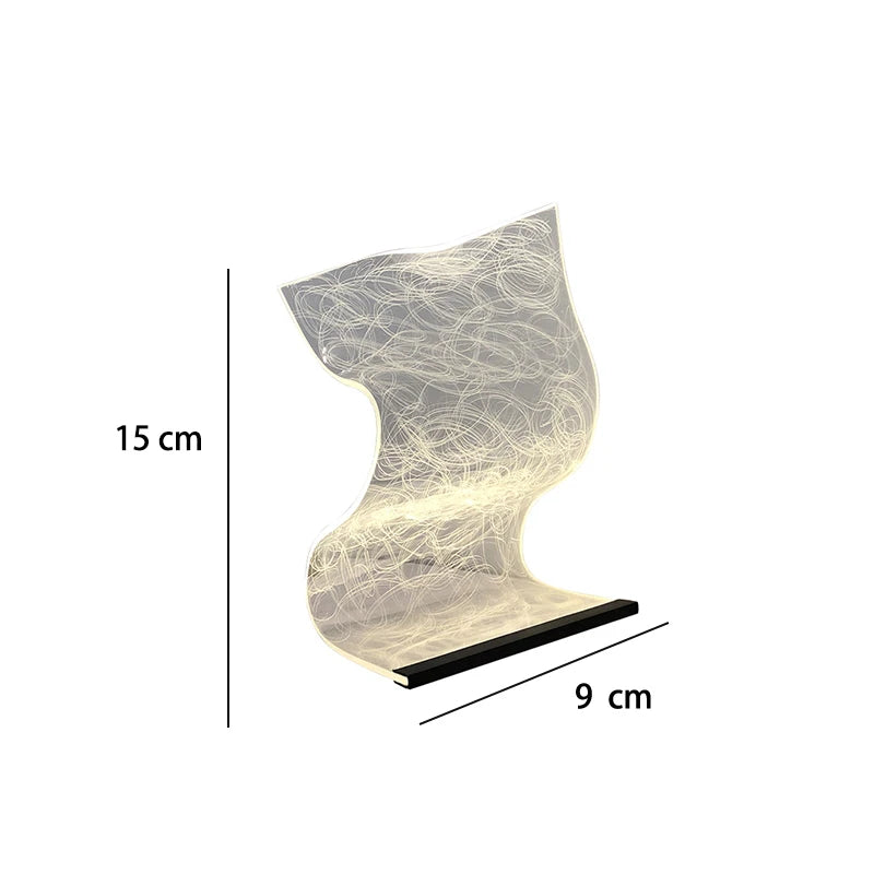 Đèn Bàn LED Acrylic
