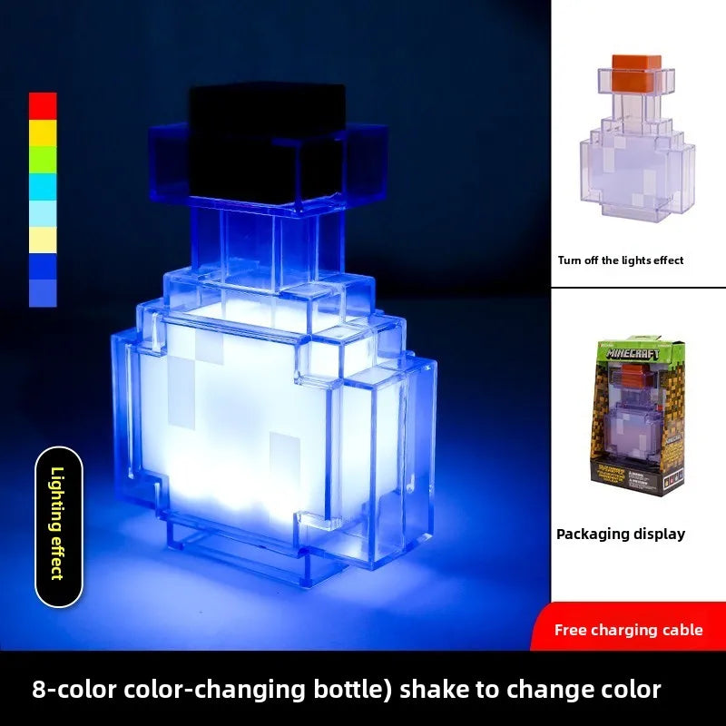 Đèn Ngủ LED Khối Pixel