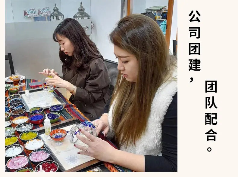 Bộ Nguyên Liệu Tự Làm Đèn Bàn Khảm Mosaic