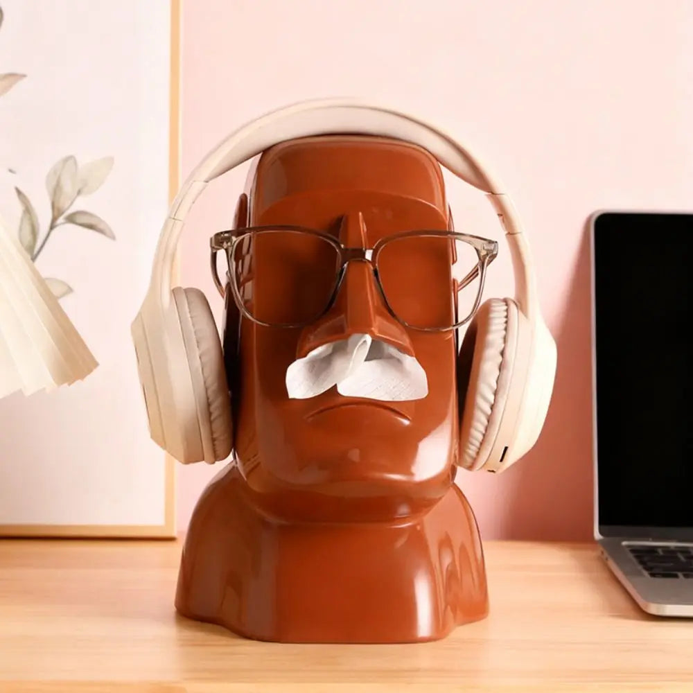 Hộp Đựng Giấy Hình Tượng Đá Moai