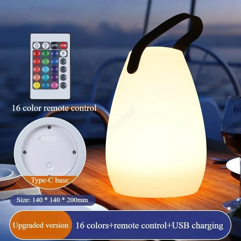 Đèn Bàn LED Điều Khiển Từ Xa