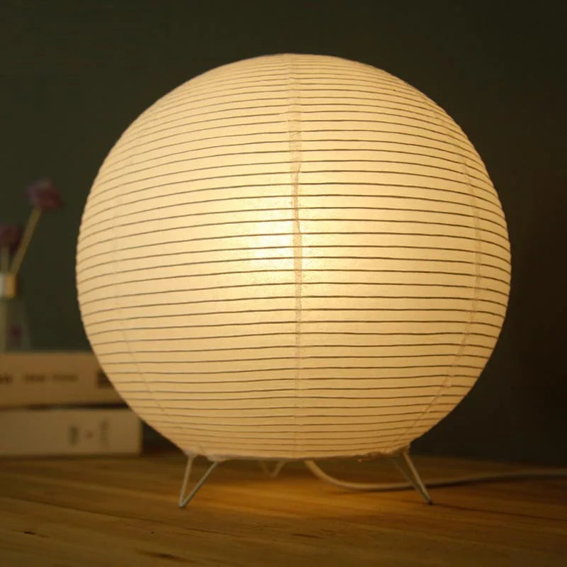Đèn Bàn LED Giấy Xuyên Sáng