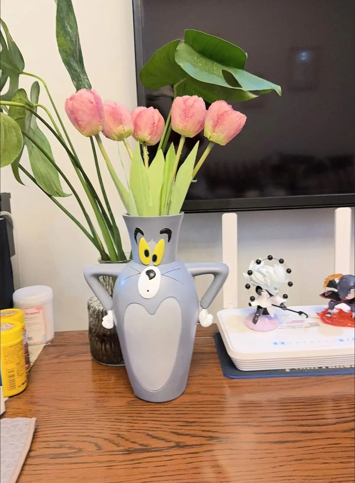 Bình Hoa Mô Hình Tom & Jerry