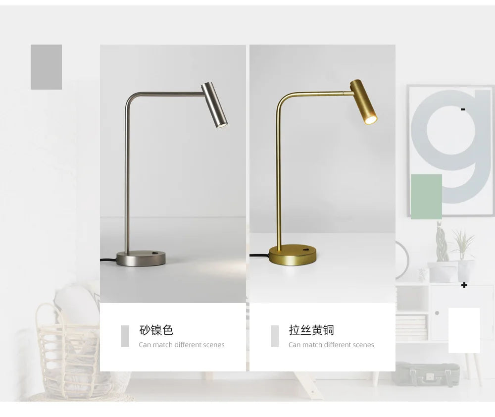Đèn Bàn LED Bắc Âu