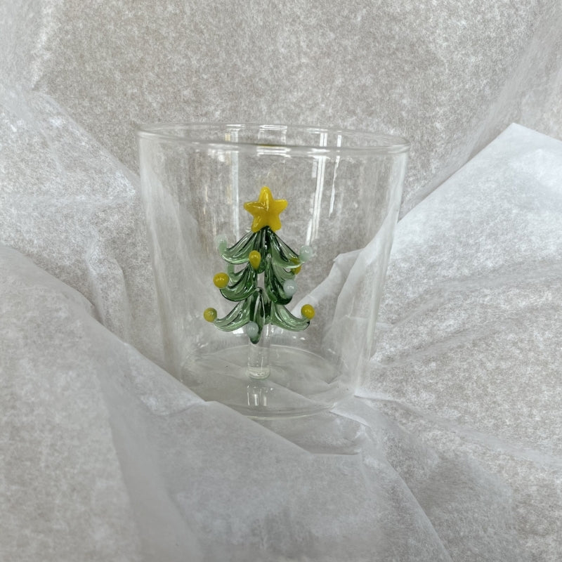 Ly Rượu Vang Hình Cây Thông