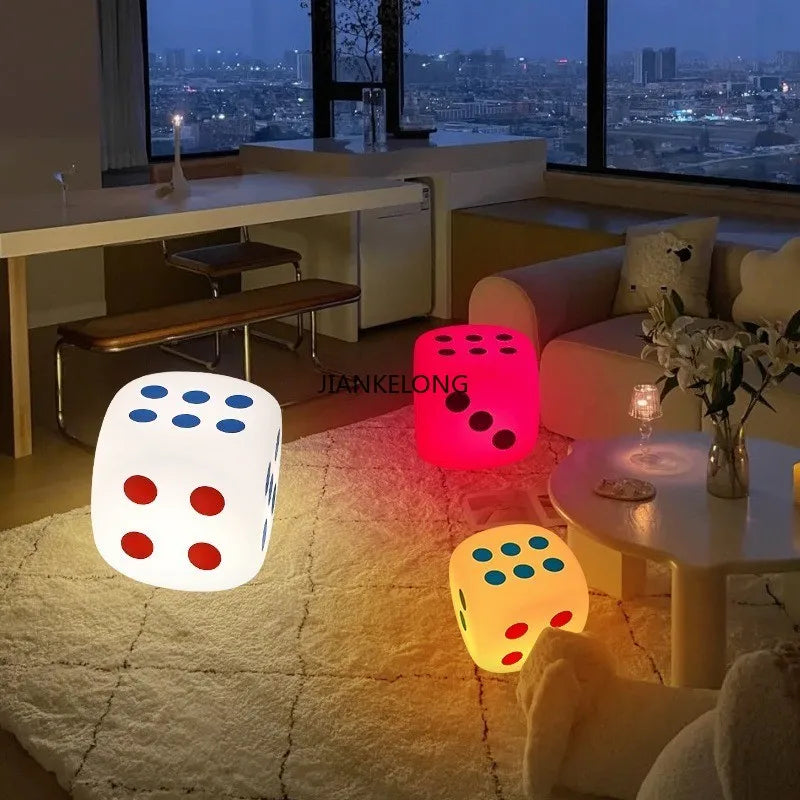 Đèn LED Hình Khối Xúc Xắc