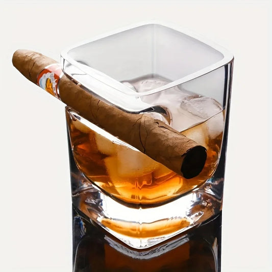 Ly Whiskey Davidoff Tích Hợp Khay Đỡ Xì Gà