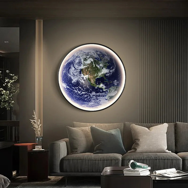 Đèn Tường/Trần LED Hình Mặt Trăng