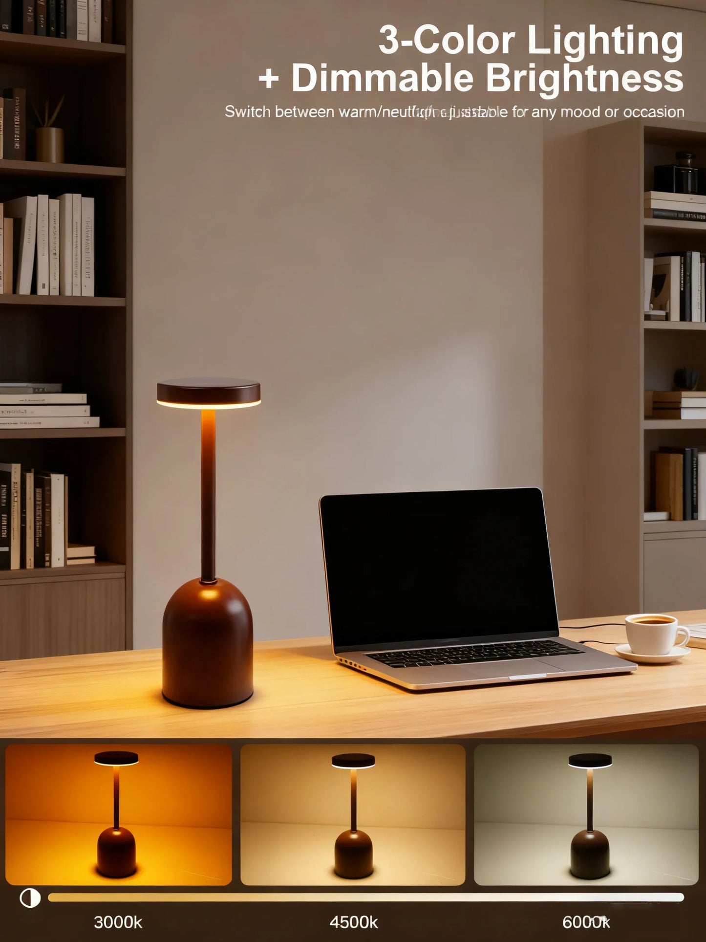 Đèn Bàn Điều Chỉnh Màu Sắc Và Độ Sáng