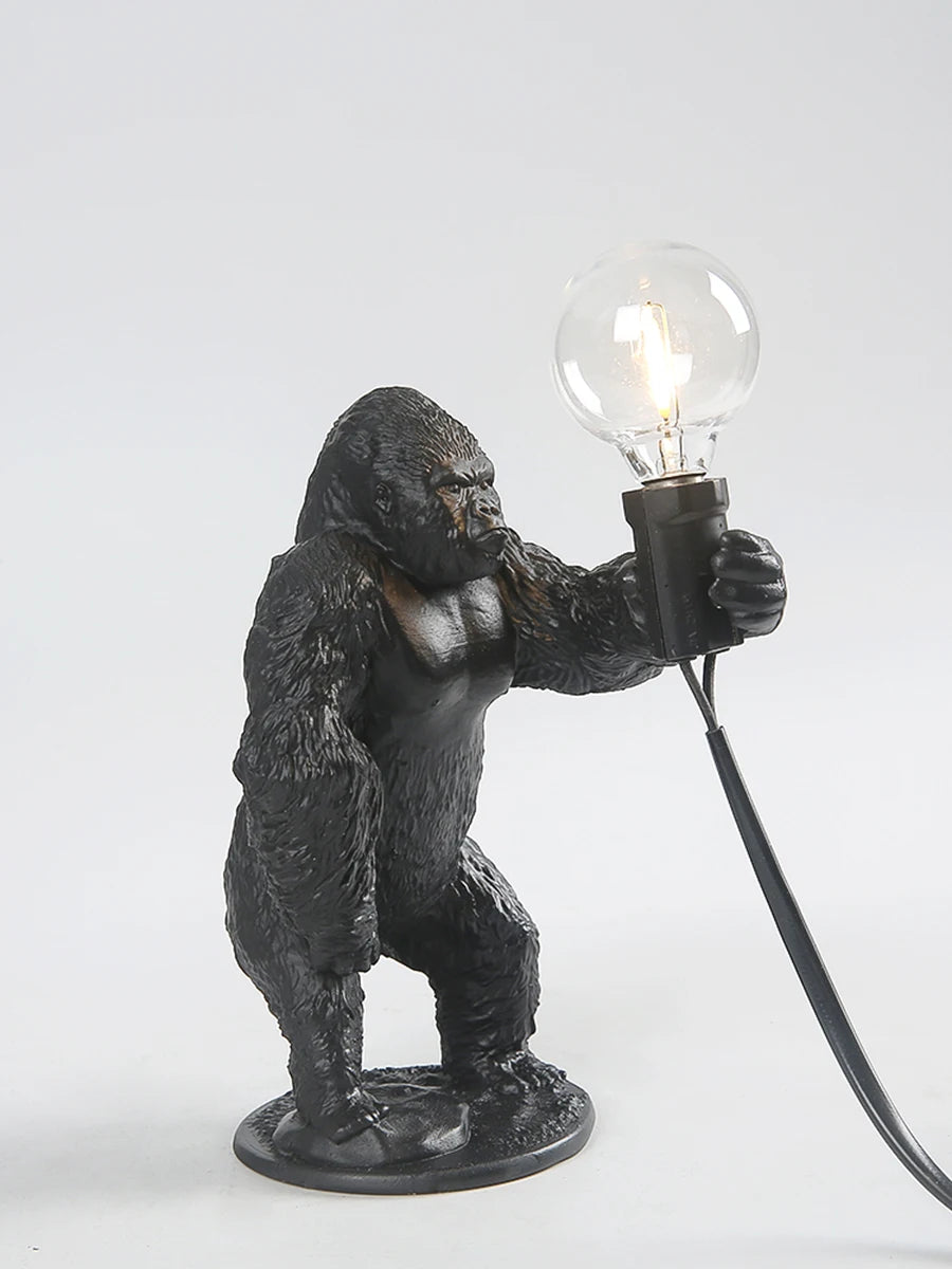 Đèn Bàn Resin Hình King Kong Nordic